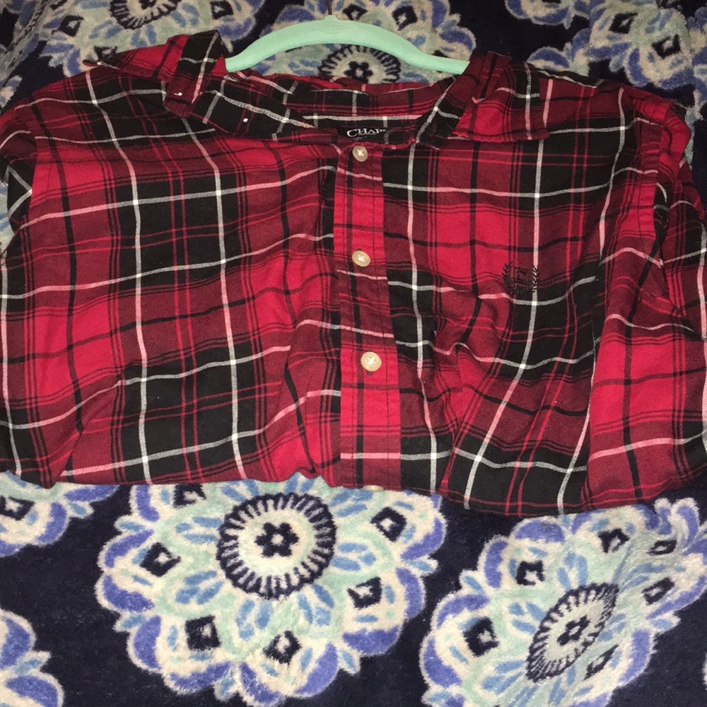 Chaps long sleeve flannel